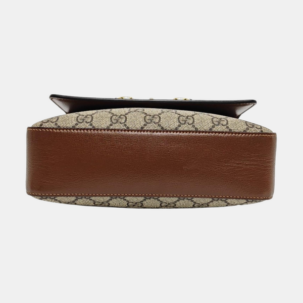 Horsebit 1955 Pequeño Lona Revestida Beige
