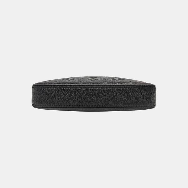 EASY POUCH ON STRAP Monogram Calfskin Black