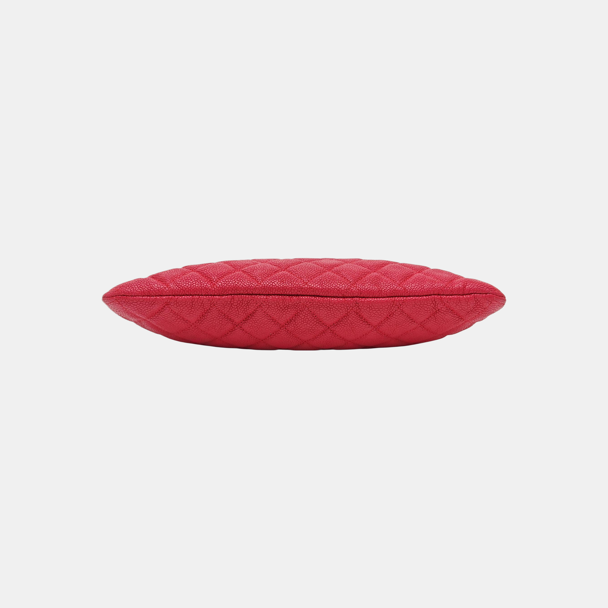 BOY CHANEL Medium Quilted Grained Calfskin Red