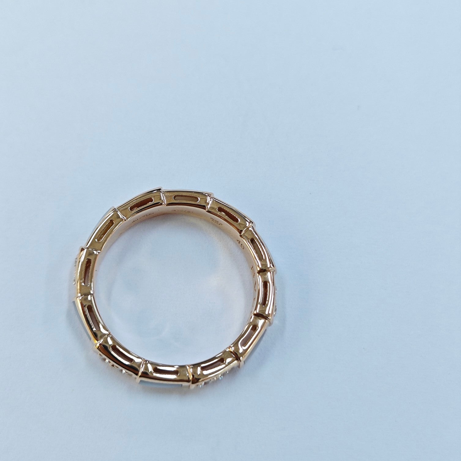 SERPENTI 18k Rose Gold Ring EU 49