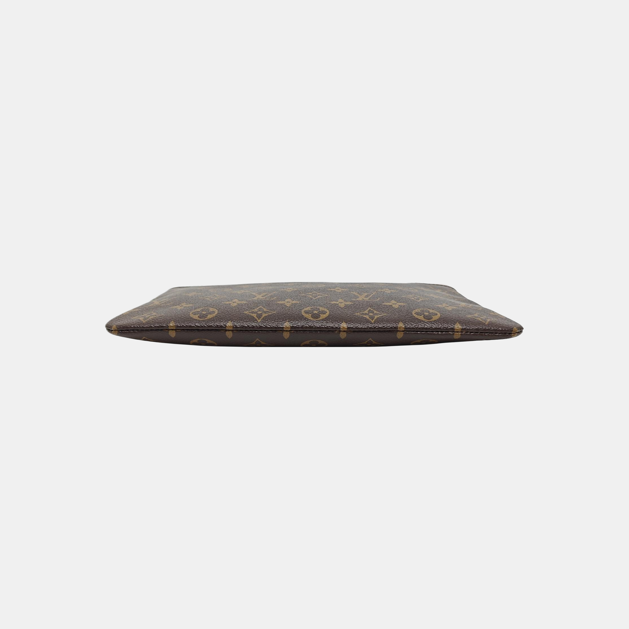 DAILY Monogram Coated Canvas Brown