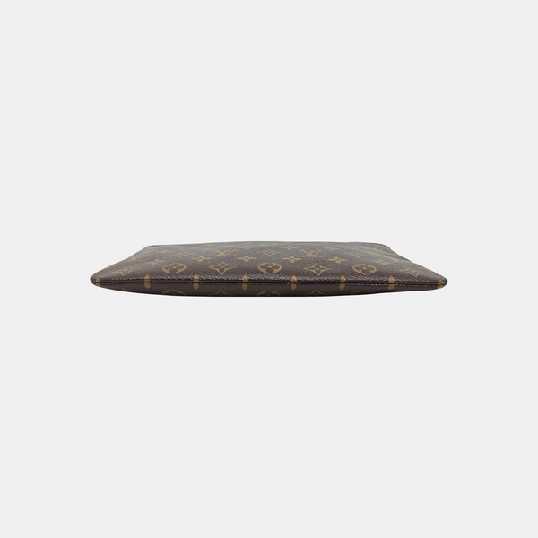 DAILY Monogram Coated Canvas Brown