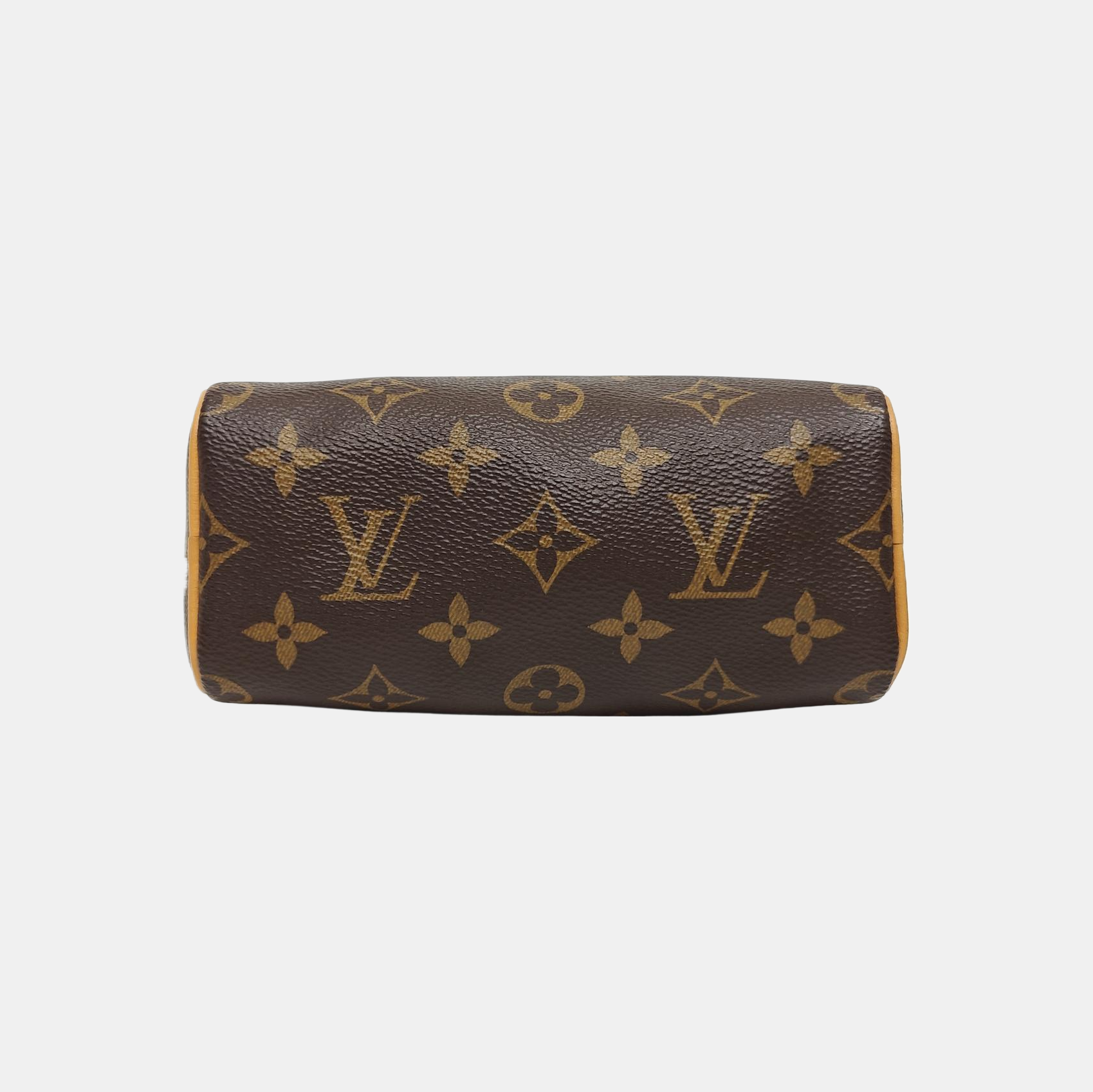 SPEEDY Nano Monogram Coated Canvas Brown