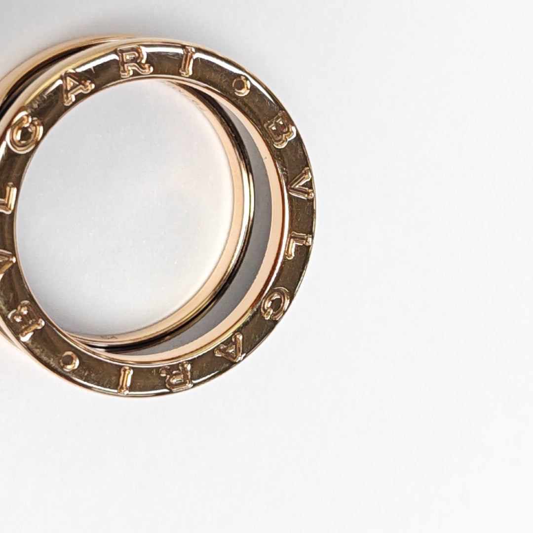 B.ZERO1 18k Rose Gold Ring EU 54