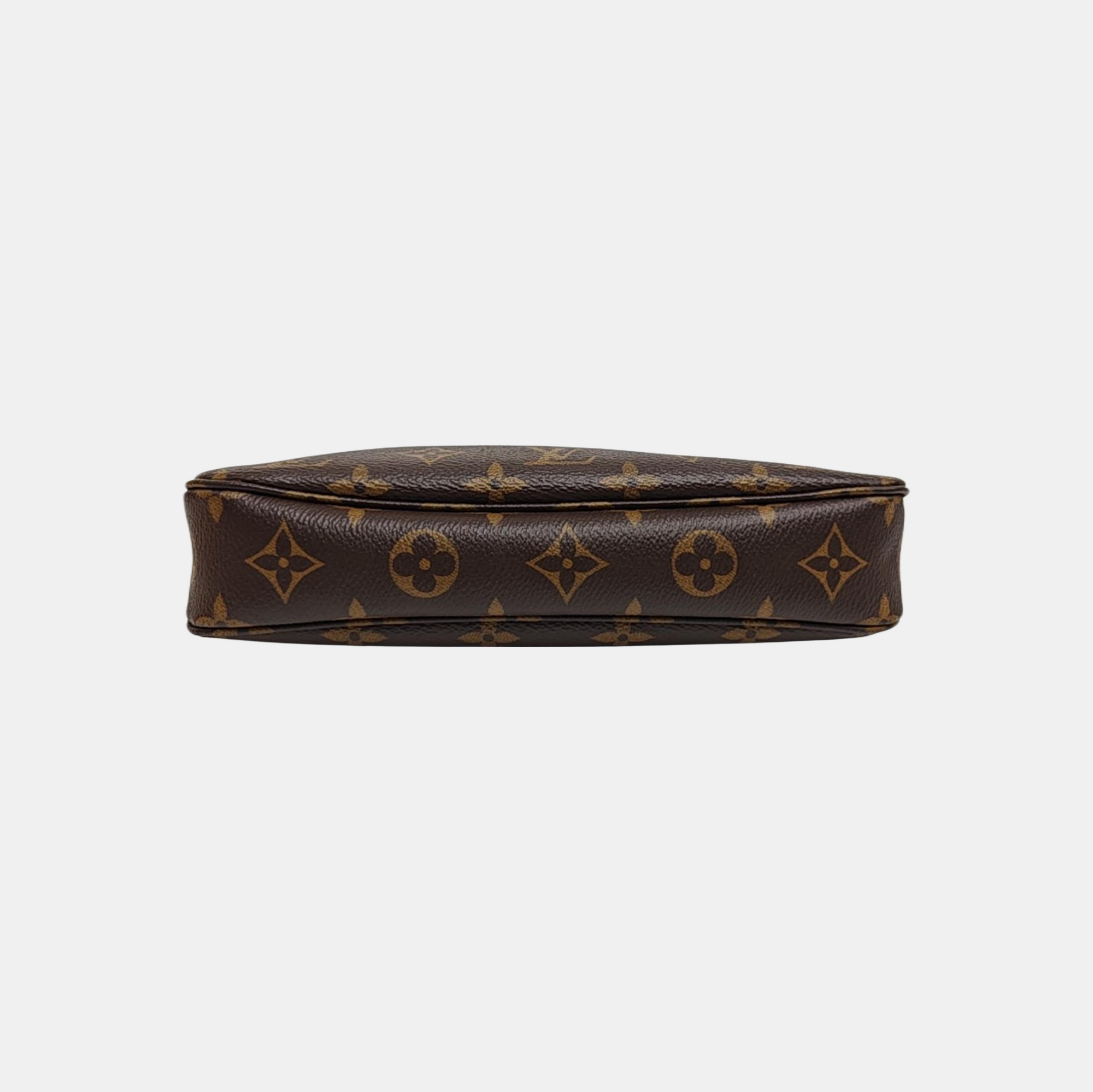 ACCESSOIRES GM Monogram Coated Canvas Brown