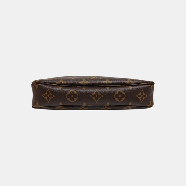ACCESSOIRES GM Monogram Coated Canvas Brown