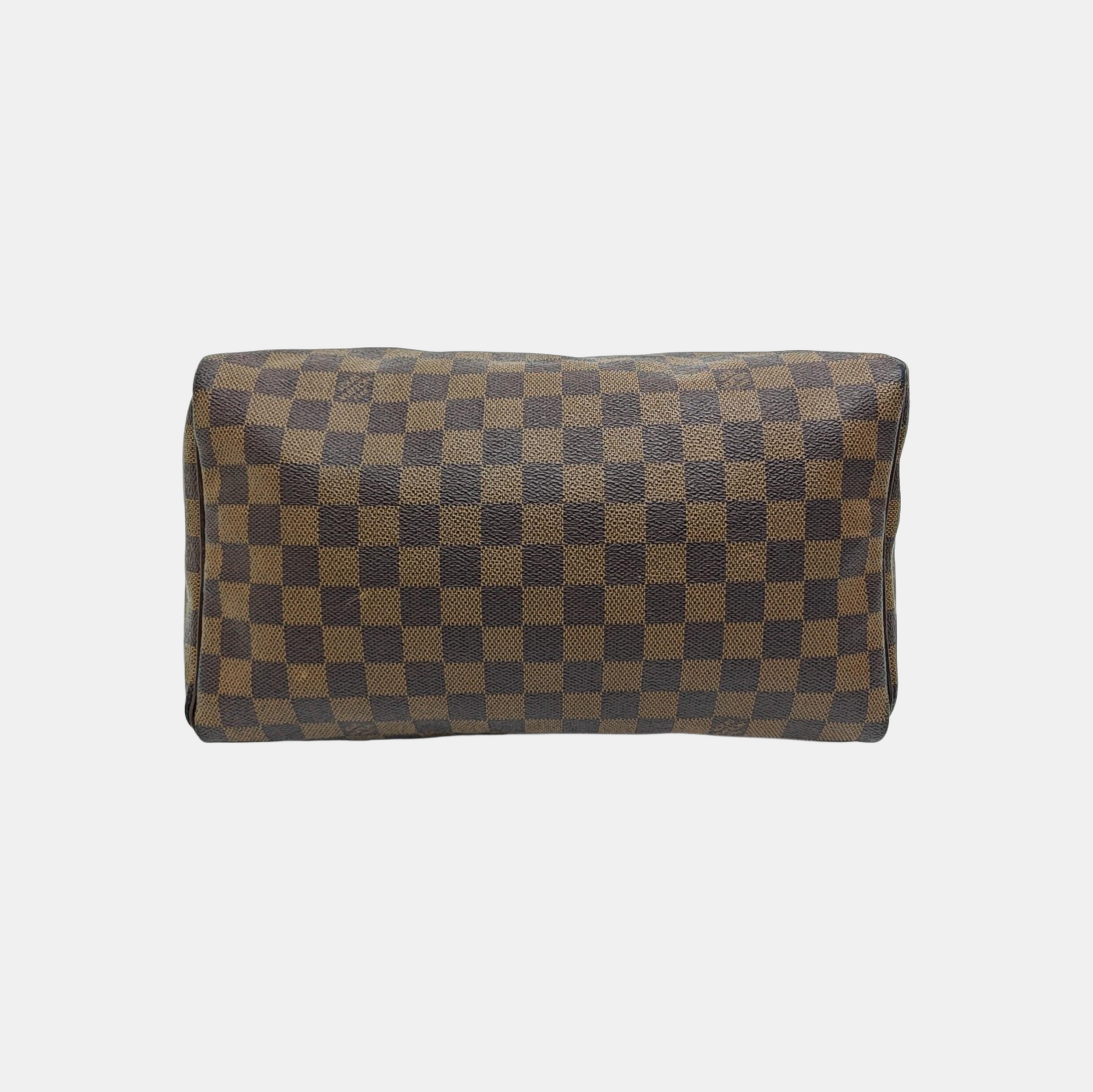 SPEEDY 30 Damier Ebene Coated Canvas Brown