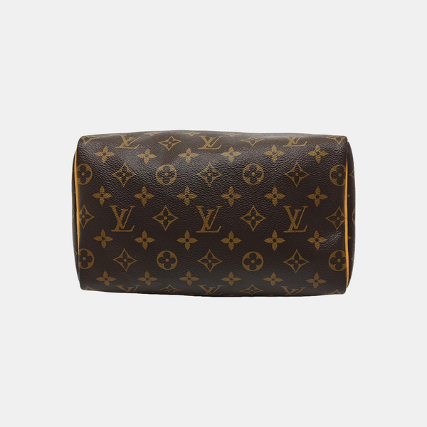 SPEEDY 25 Lona Monogram Marrón