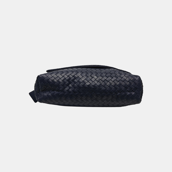 Calfskin Shoulder Bag Blue