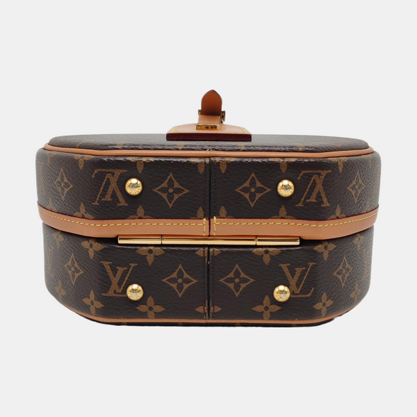BOITE CHAPEAU PM Monogram Coated Canvas Brown