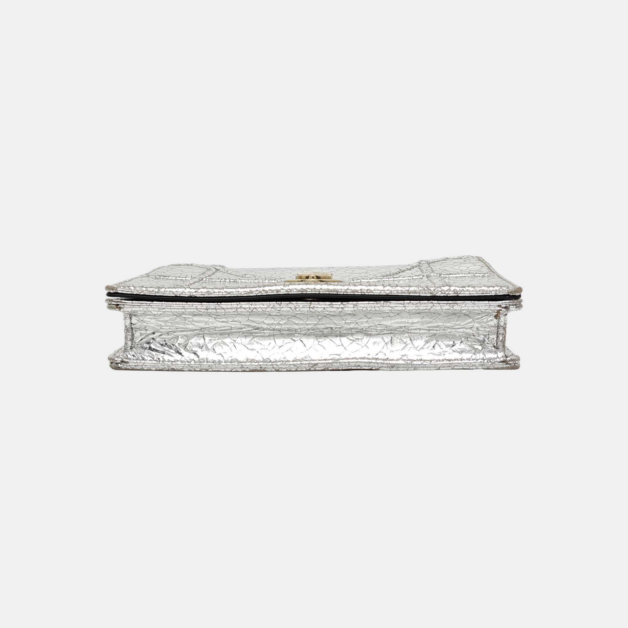 Diorama Cannage Calfskin Silver