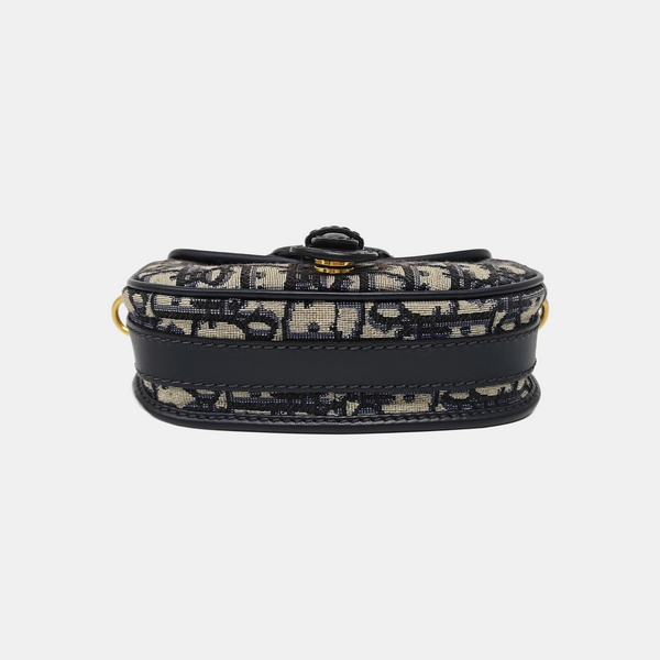 Bobby Small Oblique Canvas Blue