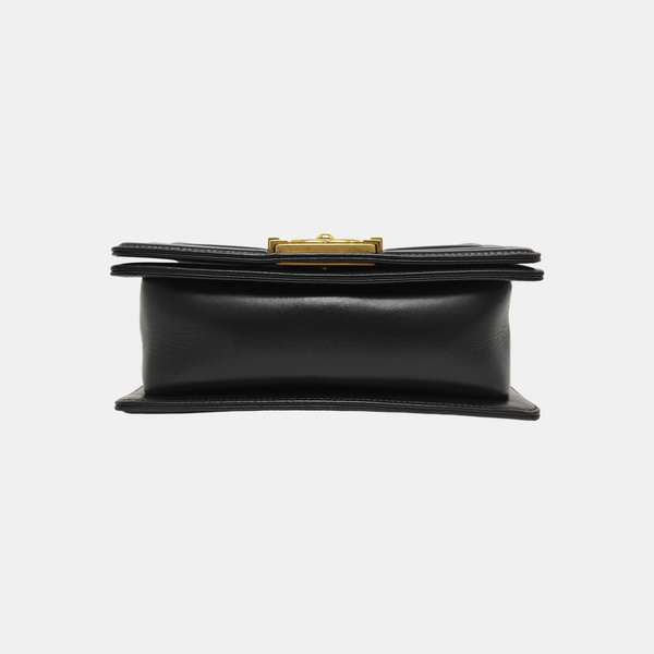 BOY CHANEL Small Quilted Lambskin Black