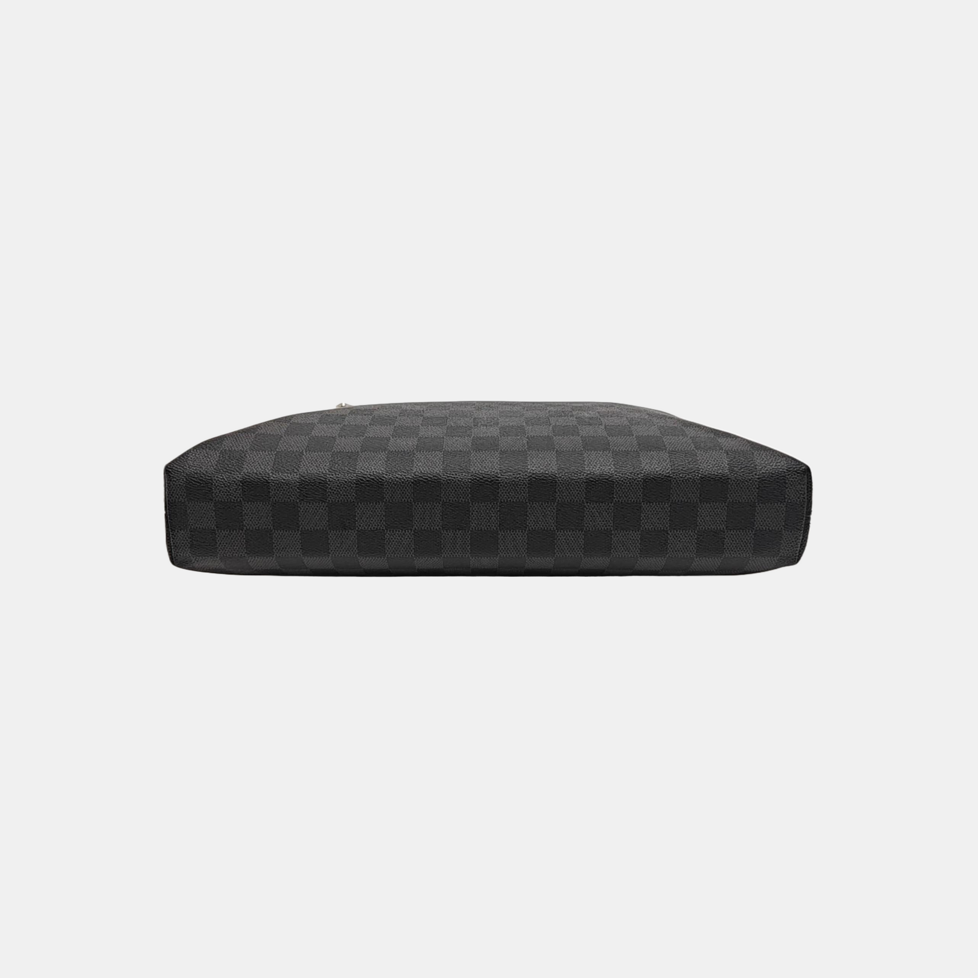 PORTE-DOCUMENTS Damier Graphite Coated Canvas Black
