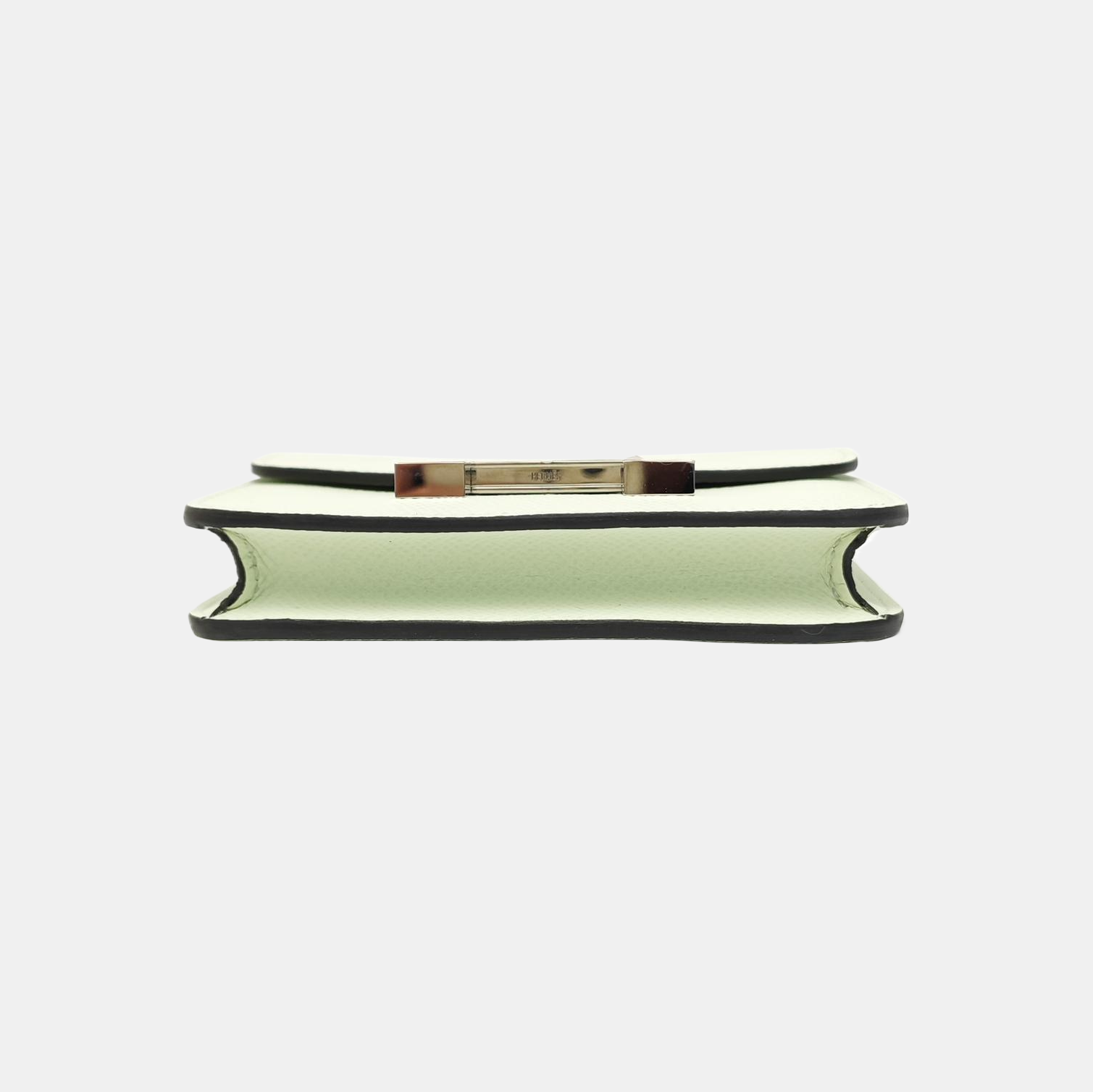 Constance Slim Epsom Green Wallet