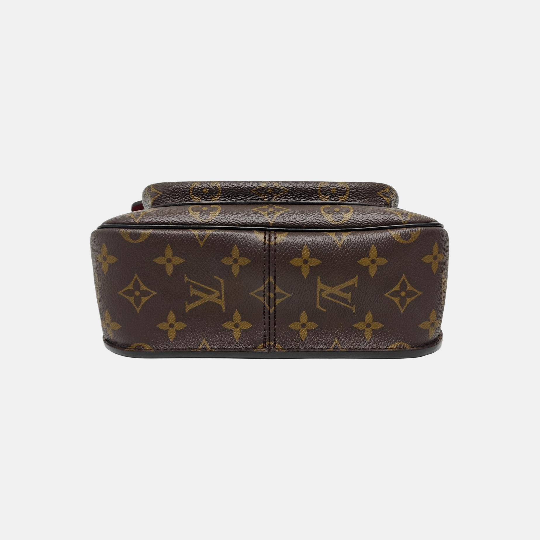 PASSY Monogram Coated Canvas Brown