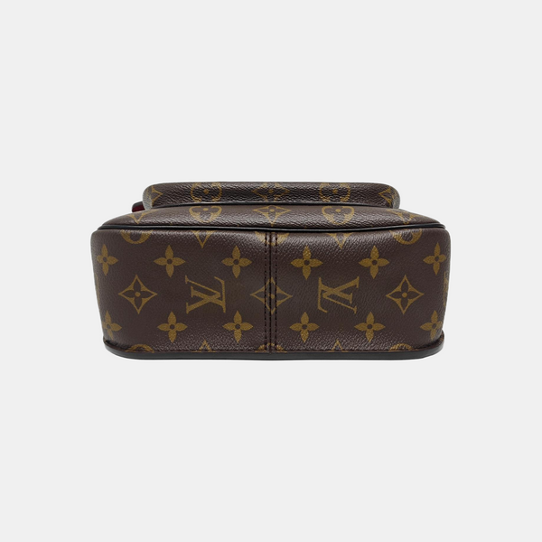 PASSY Monogram Coated Canvas Brown
