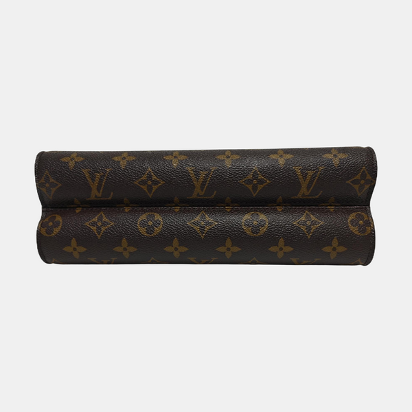 VICTOIRE Monogram Coated Canvas Brown