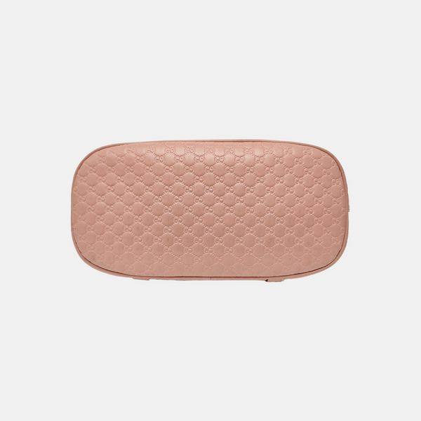 Microguccissima Monogram Calfskin Beige