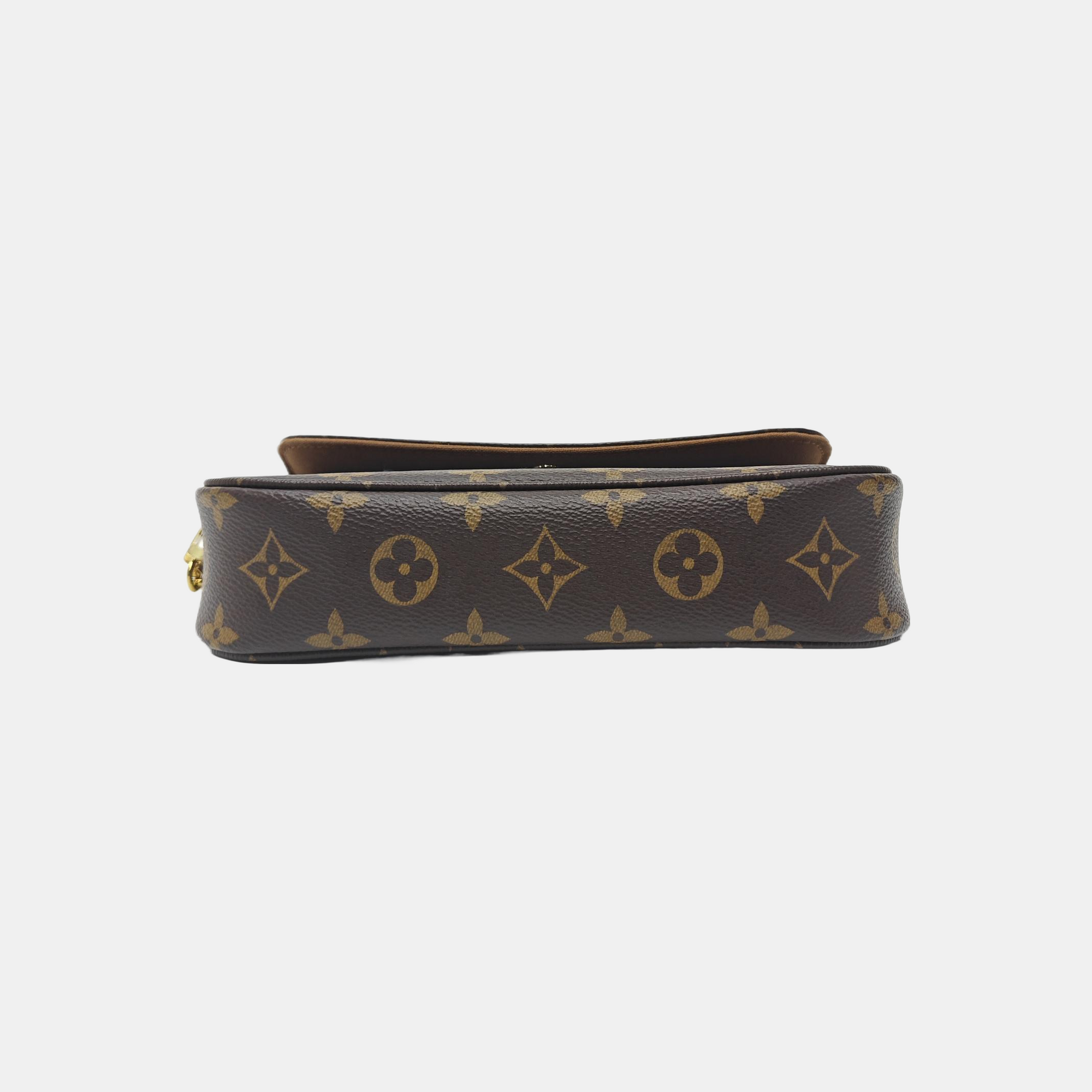 IVY Monogram Coated Canvas Brown