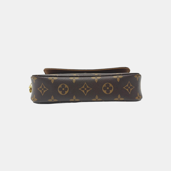 IVY Monogram Coated Canvas Brown