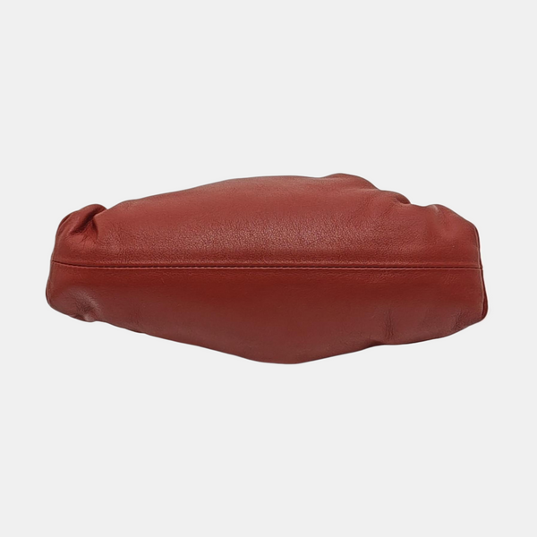 The Pouch Mini Calfskin Red