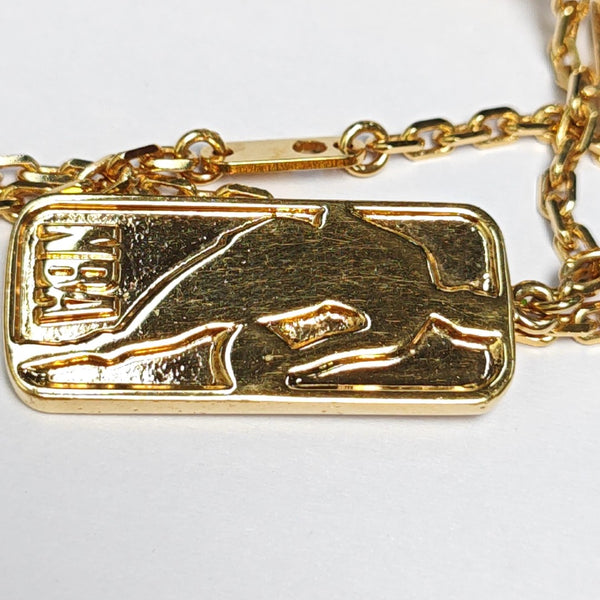 LVxNBA Metal Gold Necklace