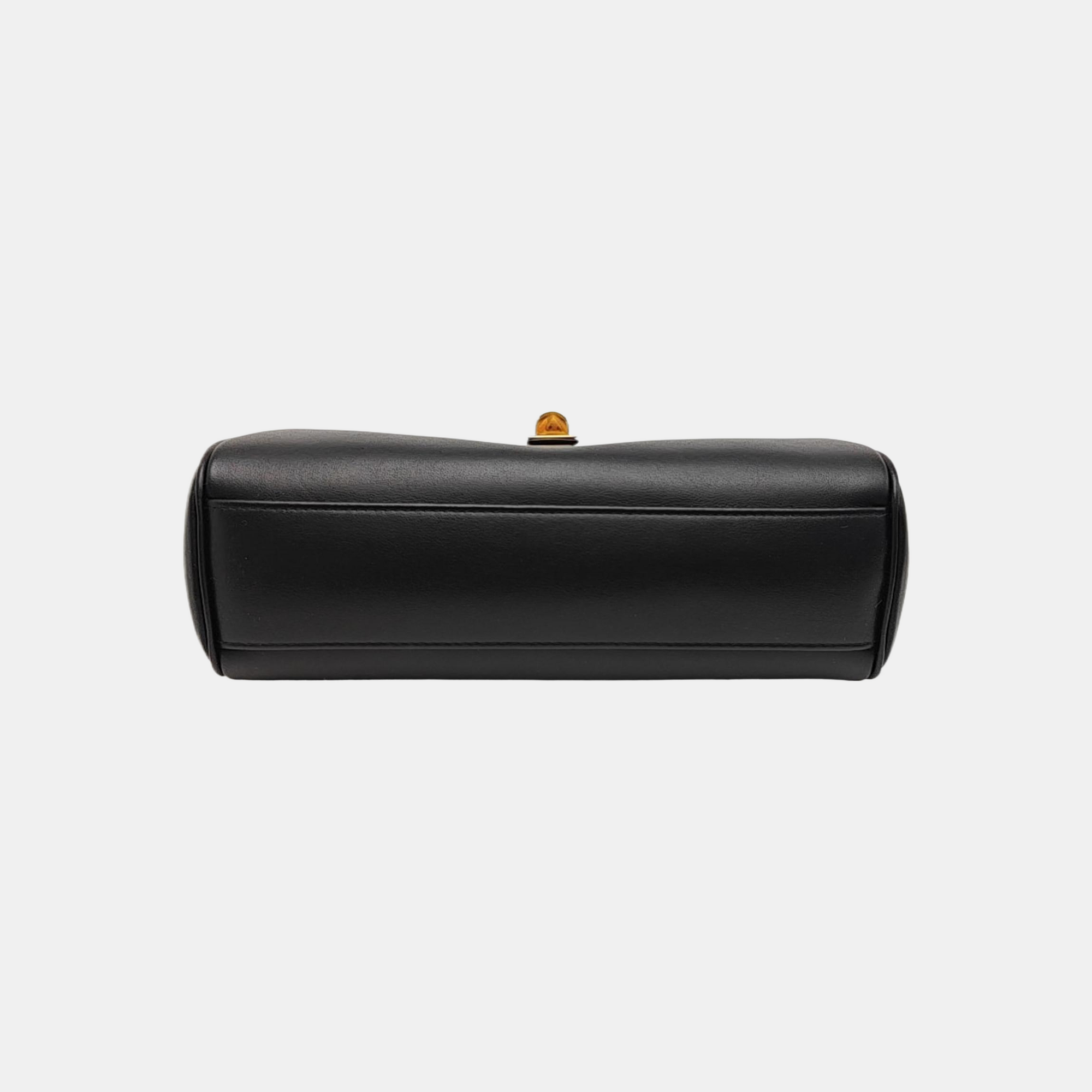 16 Teen Calfskin Black
