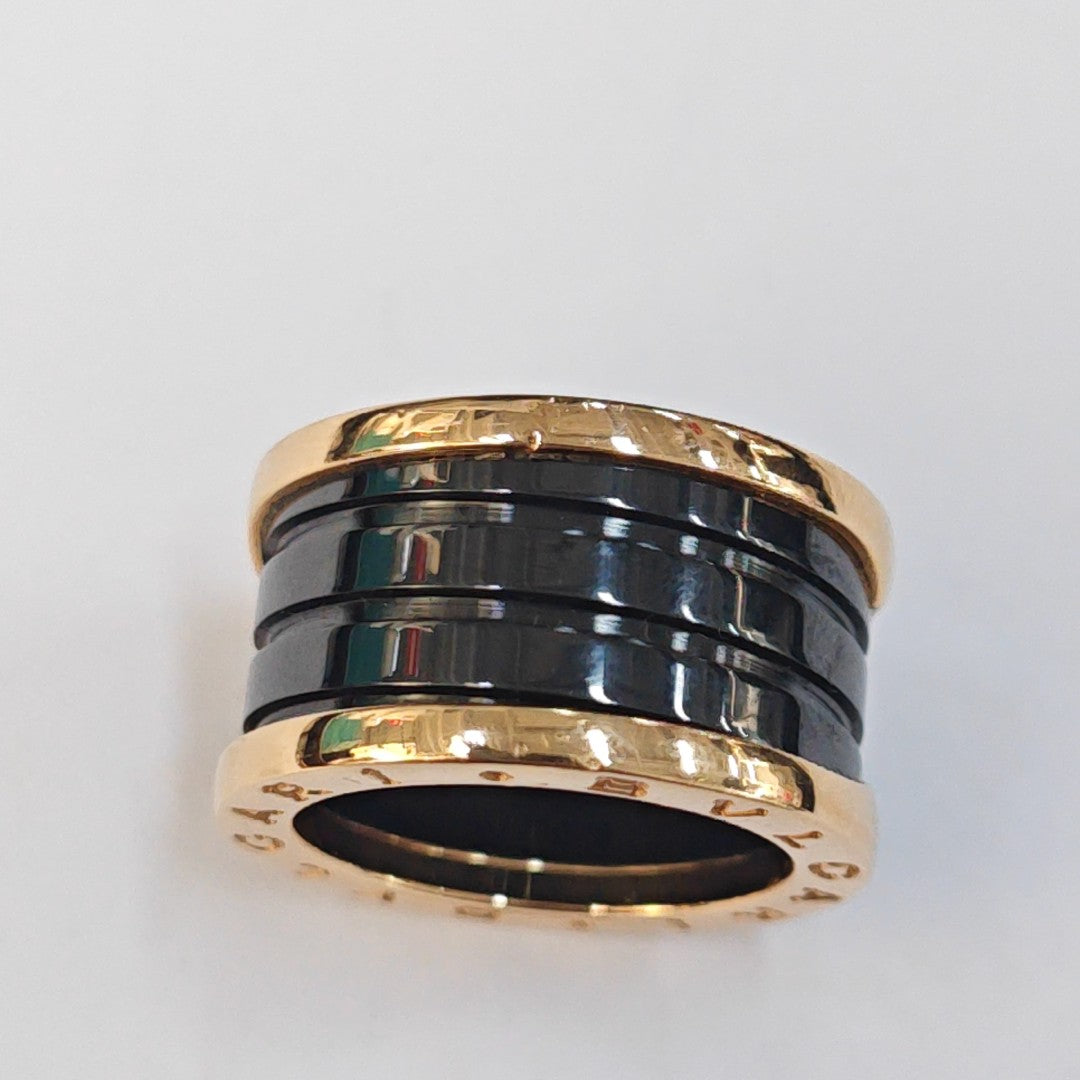 B.ZERO1 18k Rose Gold Ring EU 51