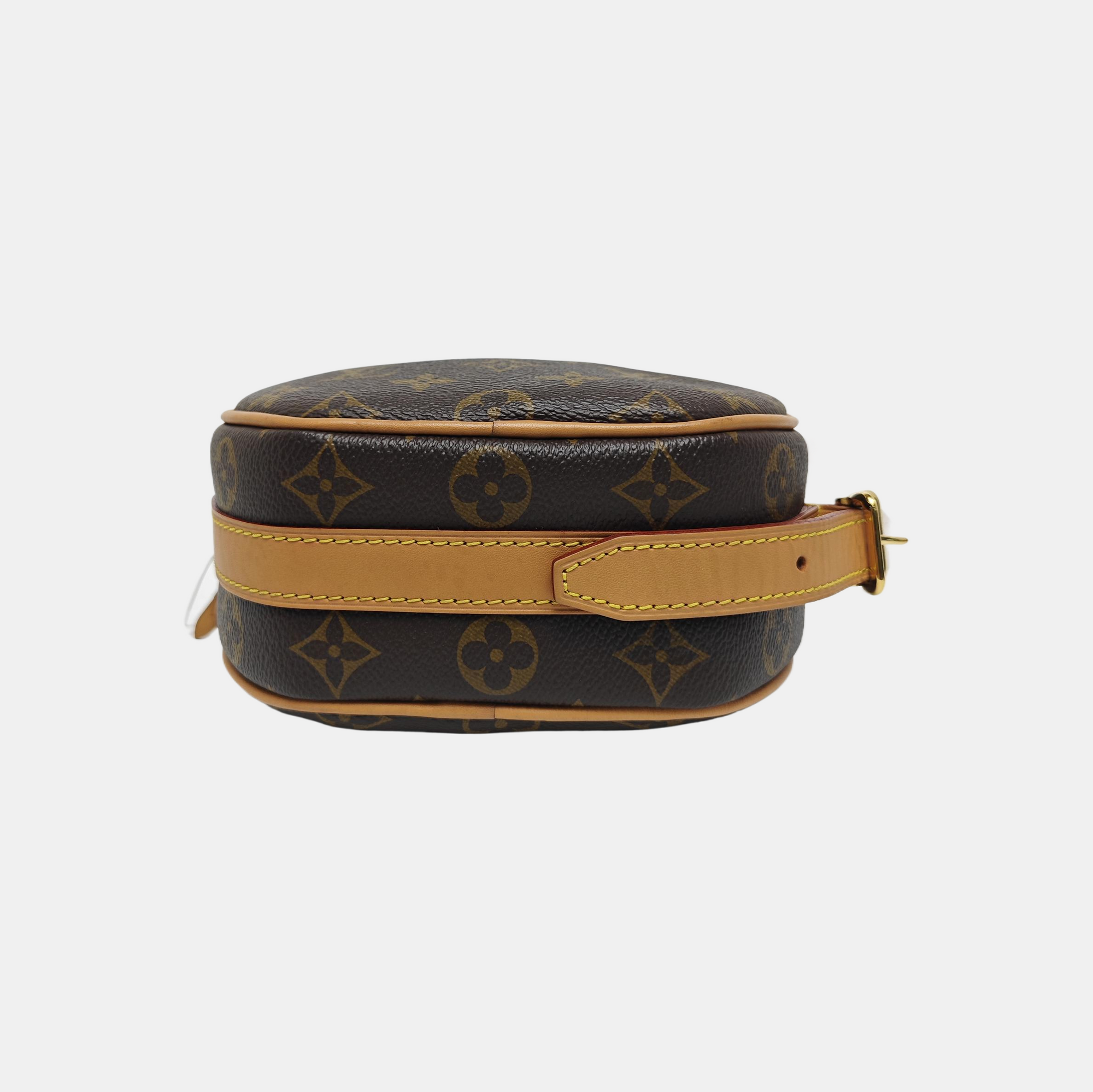 BOITE CHAPEAU PM Monogram Coated Canvas Brown