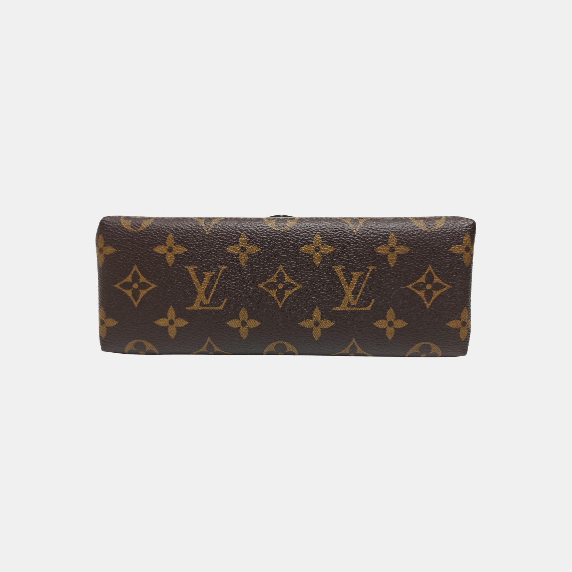 LOCKY BB Monogram Coated Canvas Red