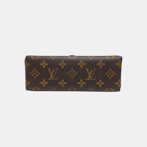 LOCKY BB Monogram Coated Canvas Red