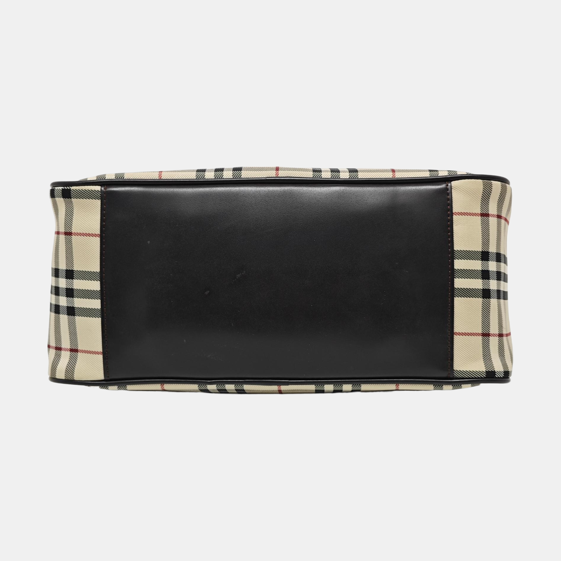Canvas Top Handle Bag Beige