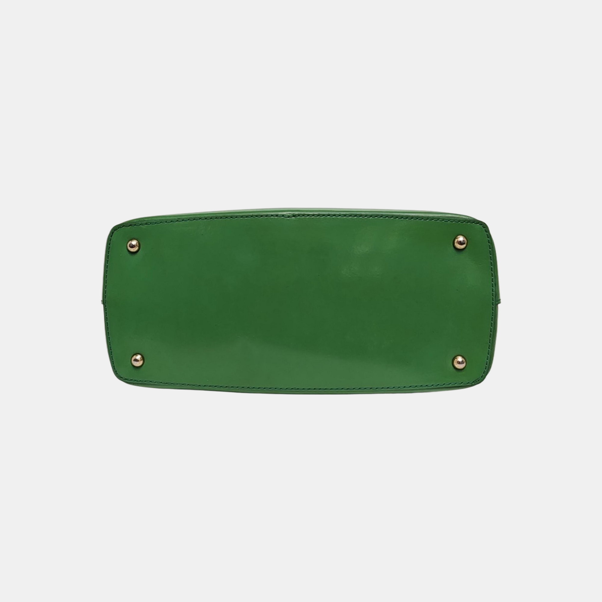 Calfskin Shoulder Bag Green