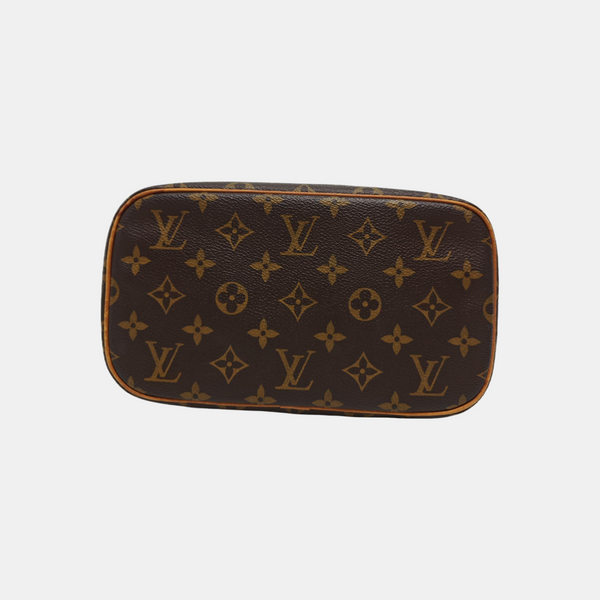 NICE BB Monogram Coated Canvas Brown