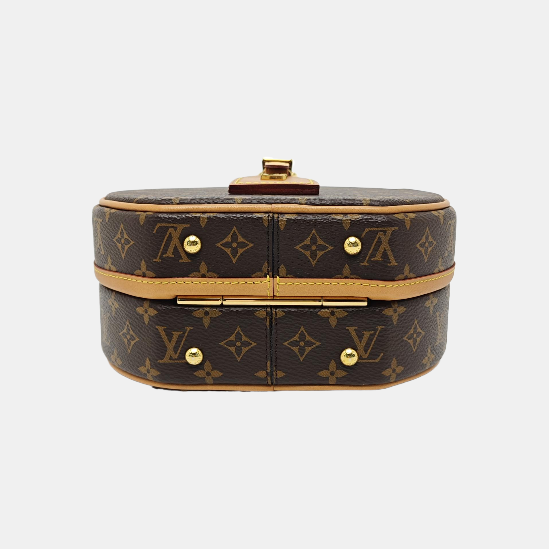 BOITE CHAPEAU PM Monogram Coated Canvas Brown