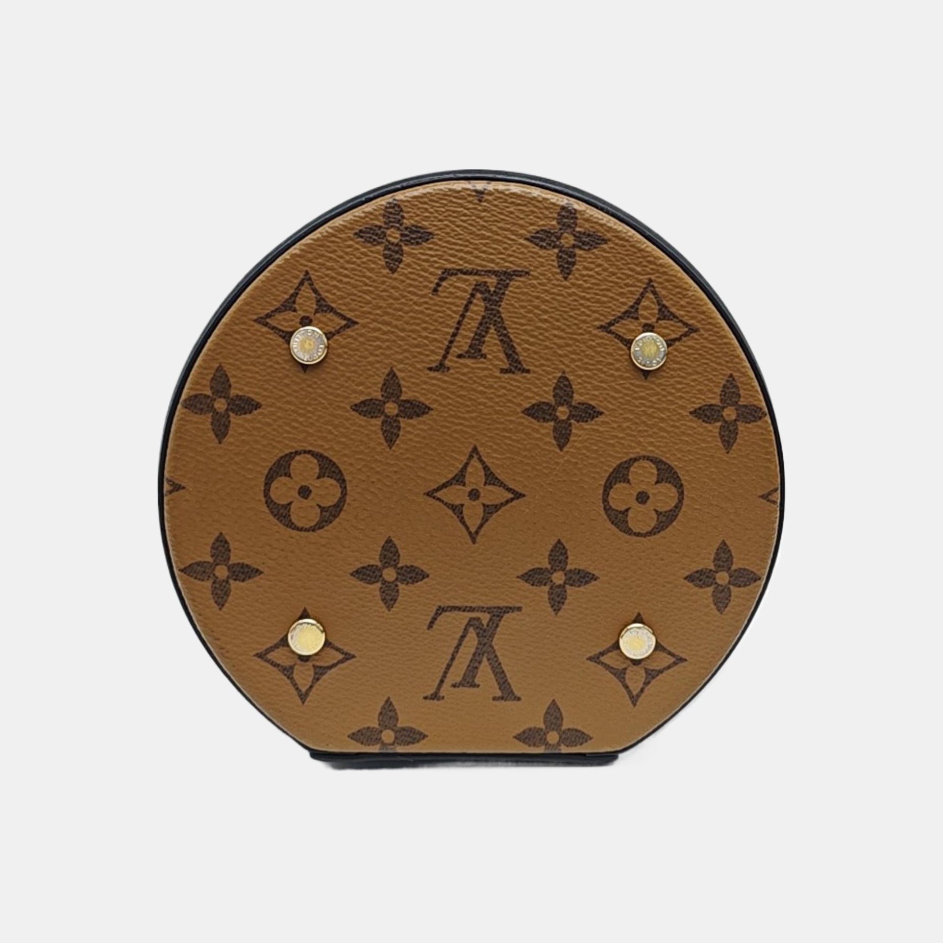 CANNES PM Monogram Coated Canvas Brown