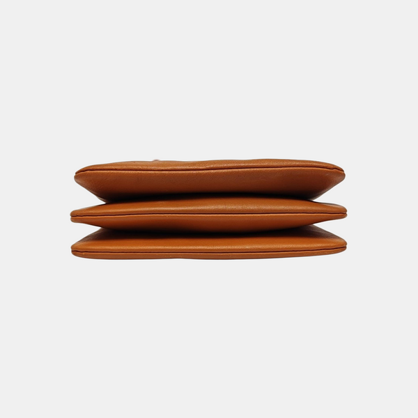 TRIO Small Calfskin Brown