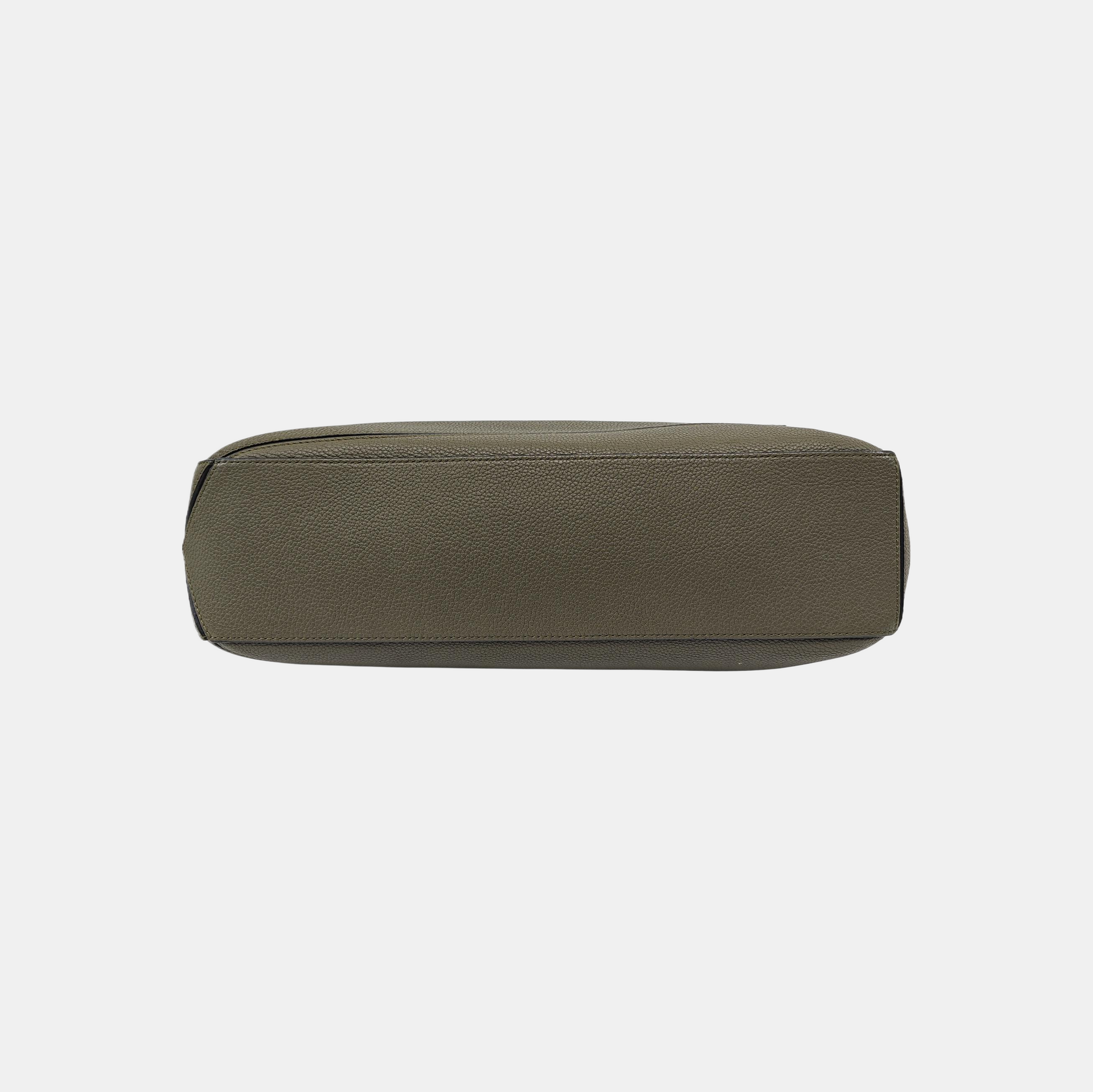 Puzzle Large Calfskin Green