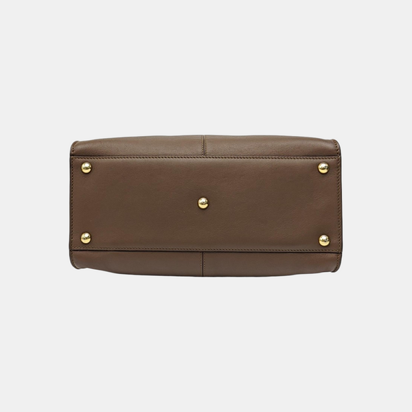 Peekaboo Medium Calfskin Brown