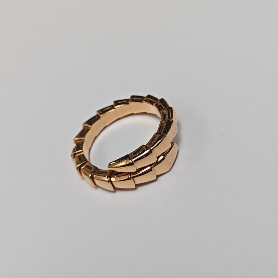 SERPENTI 18k Rose Gold Ring EU 54