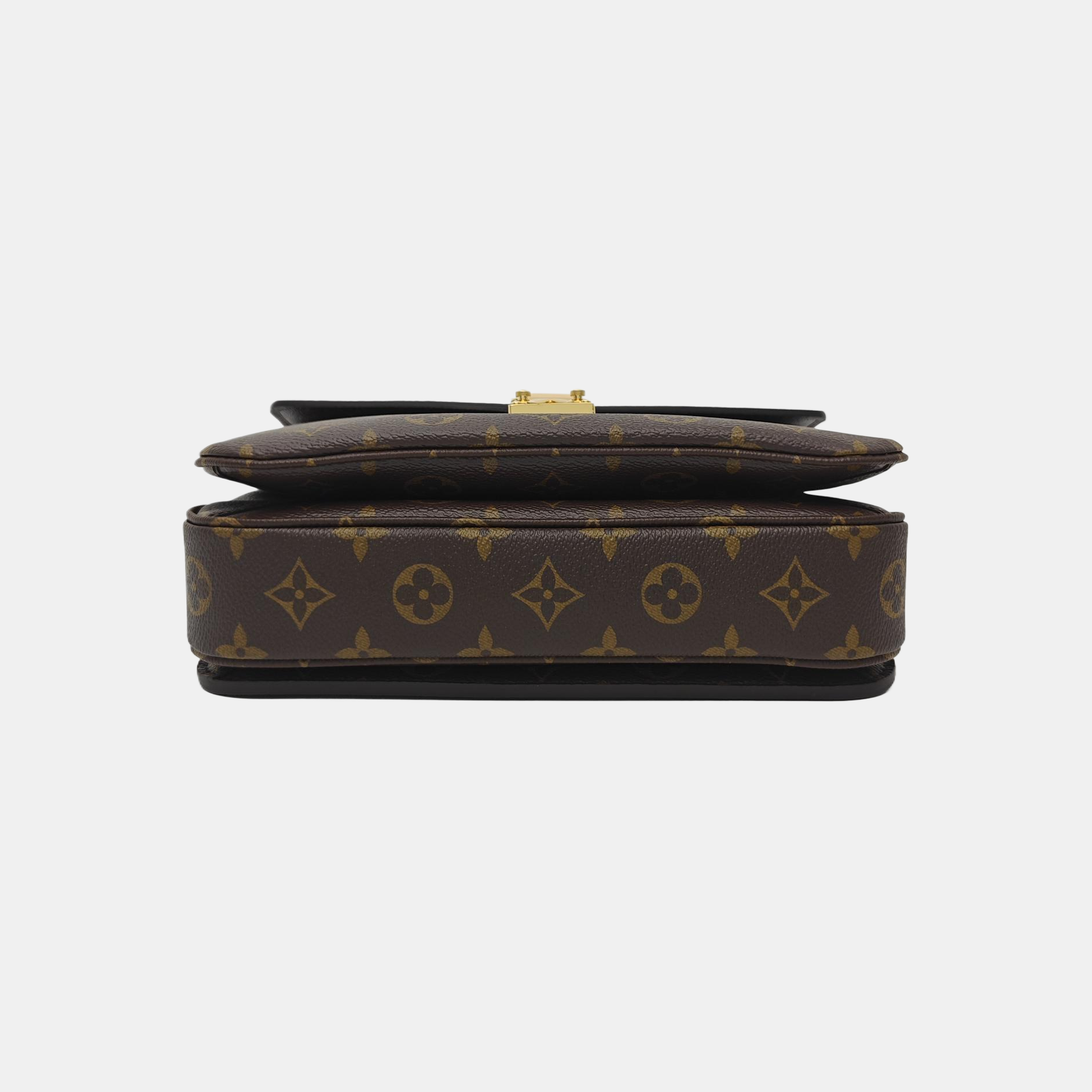 MÉTIS MM Monogram Coated Canvas Brown