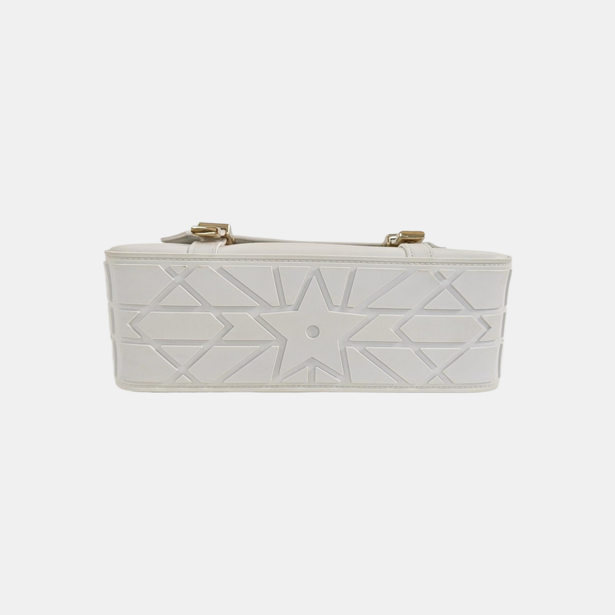 Diorcamp Small Calfskin White