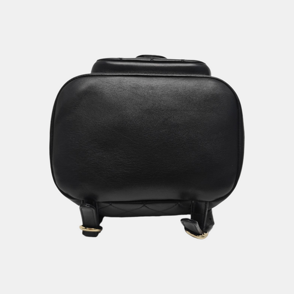 DUMA Quilted Lambskin Black