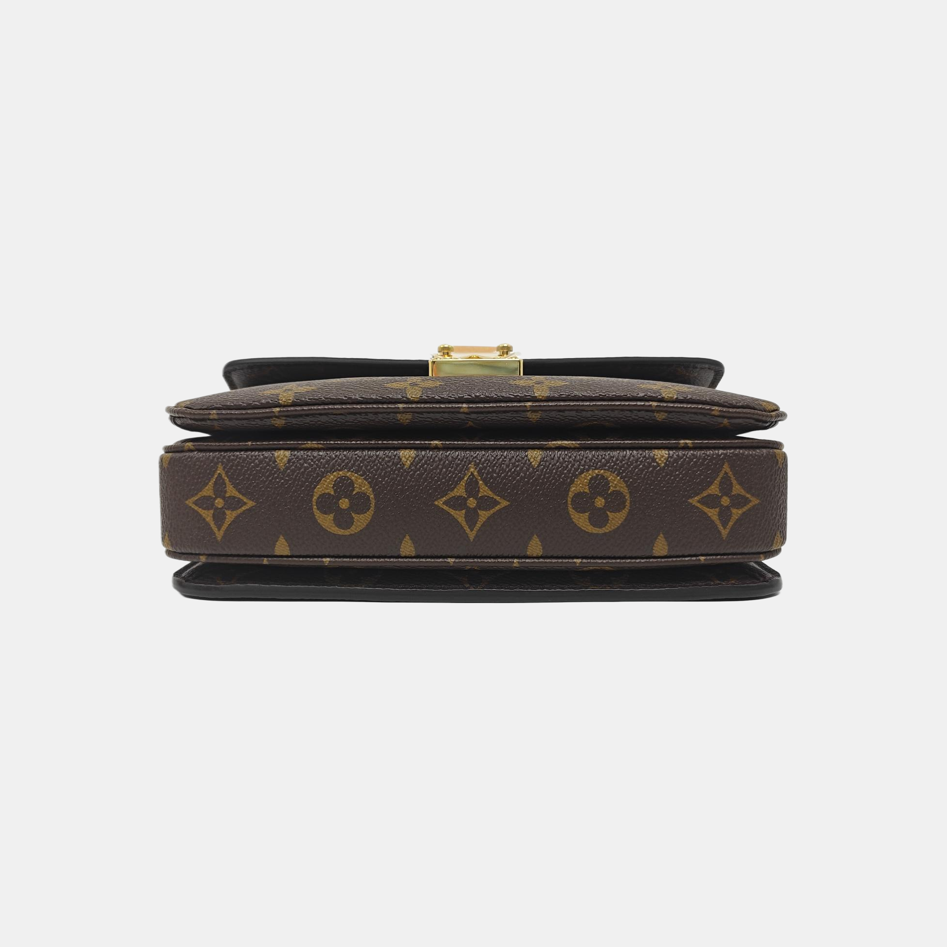 MÉTIS EAST WEST Monogram Coated Canvas Brown