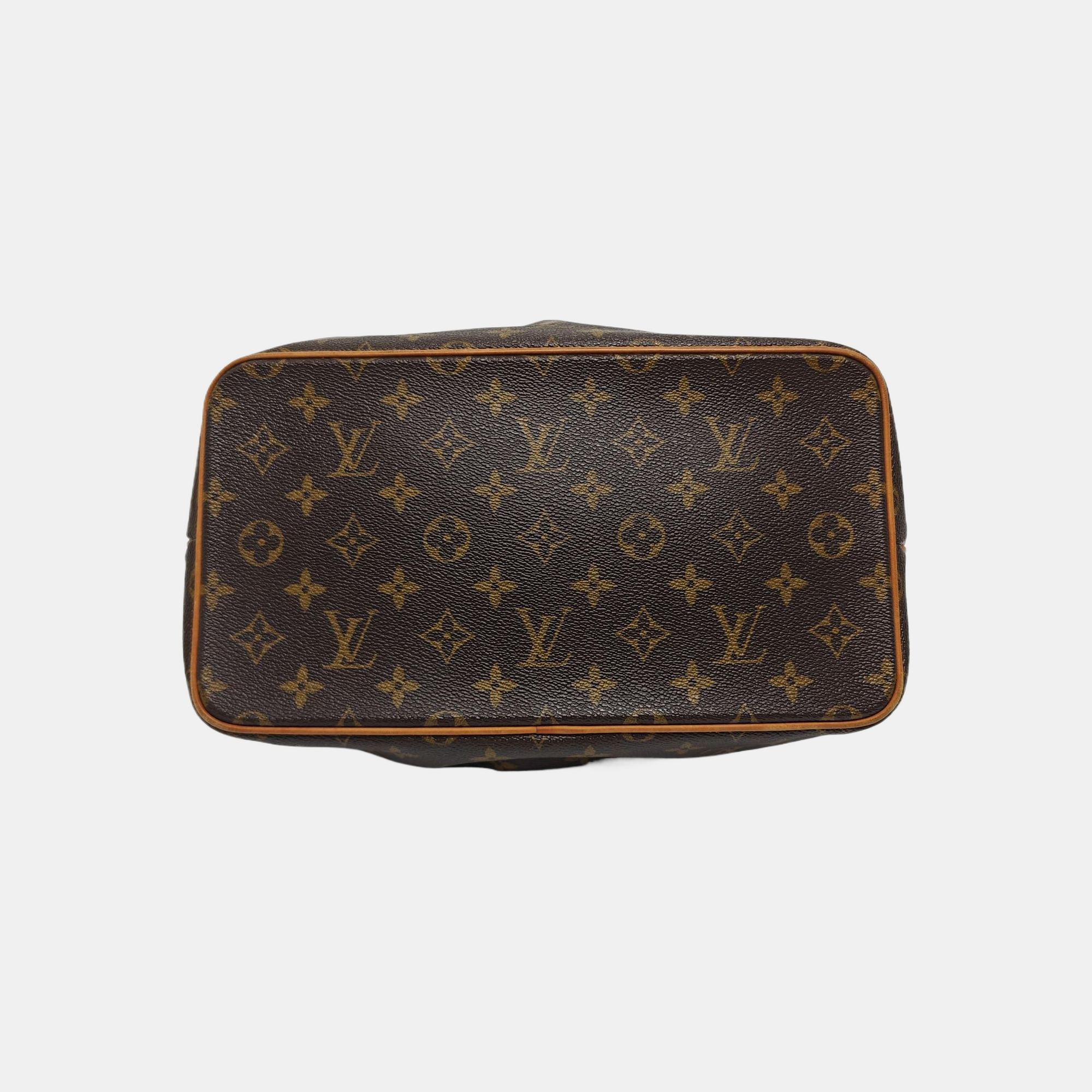 PALERMO PM Monogram Coated Canvas Brown