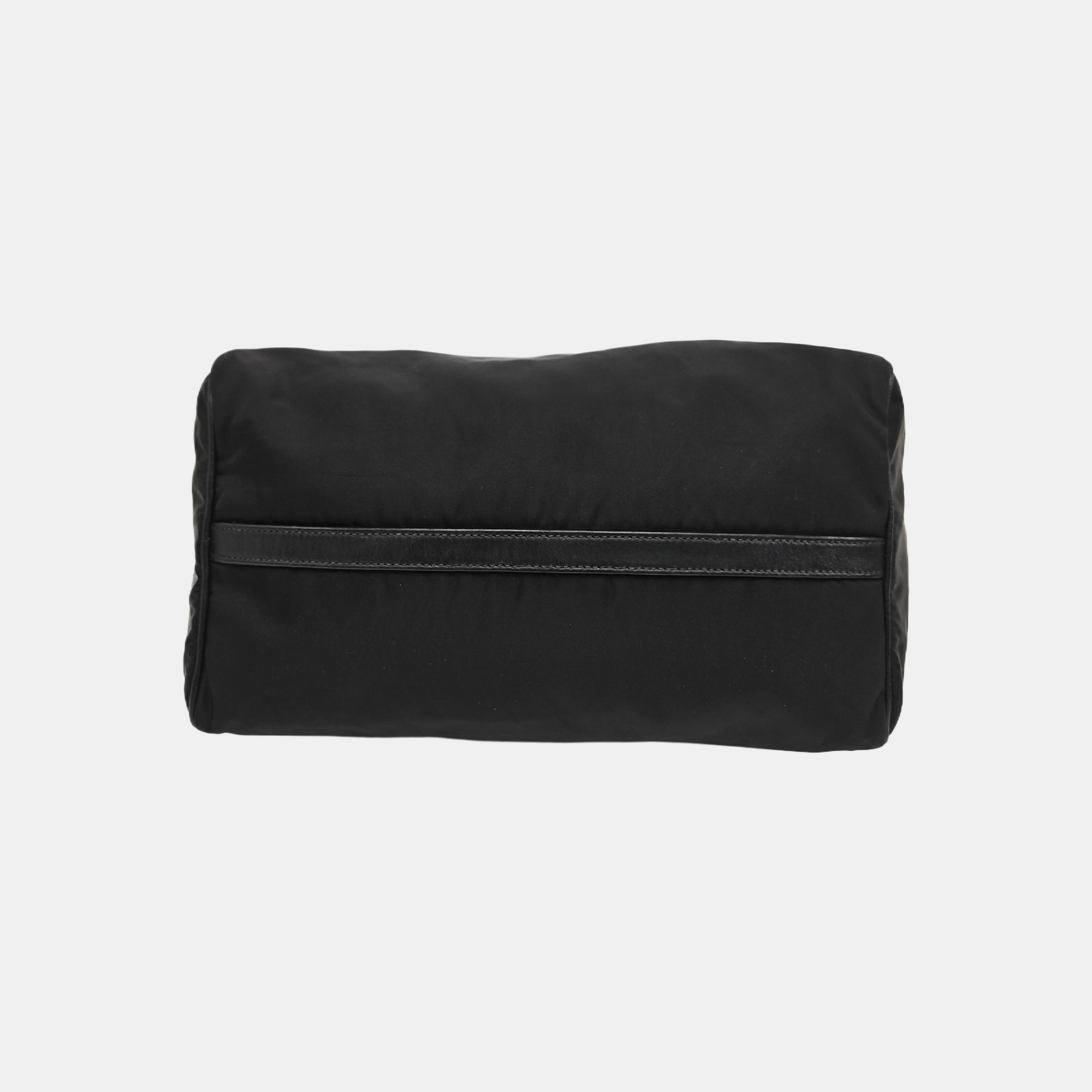 Nylon Shoulder Bag Black