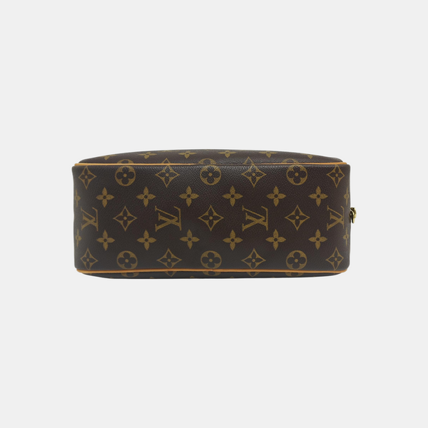 DEAUVILLE Monogram Coated Canvas Brown
