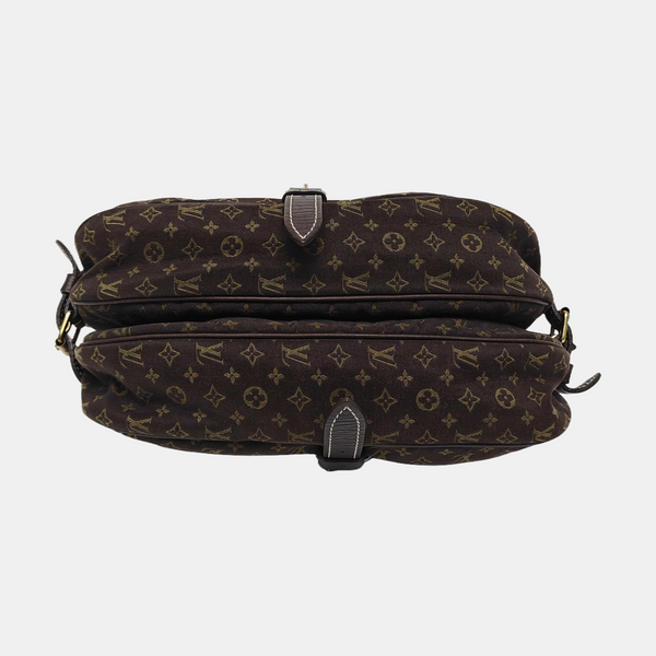 SAUMUR 28 Monogram Canvas Brown