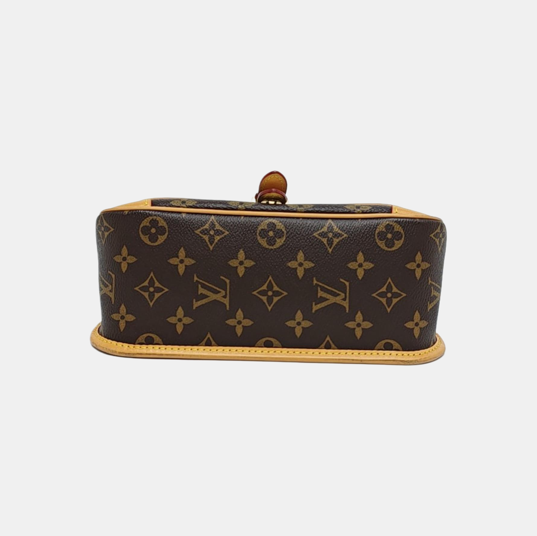 DIANE Monogram Coated Canvas Brown